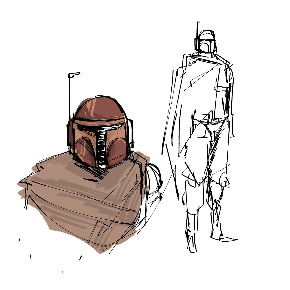 sexy mandalorian (I'm unskill in render)