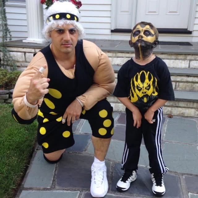 TheMikeRaimondi (@themikeraimondi) on Twitter photo Happy 16th Birthday to my Godson/Nephew John Junior. I can’t believe this picture was taken in 2013 when he wanted to dress up as <a href="/dustinrhodes/">Dustin Rhodes</a> to go to live event.
#dustyrhodes #dustinrhodes #goldust Happy 16th Birthday to my Godson/Nephew John Junior. I can’t believe this picture was taken in 2013 when he wanted to dress up as <a href="/dustinrhodes/">Dustin Rhodes</a> to go to live event.
#dustyrhodes #dustinrhodes #goldust