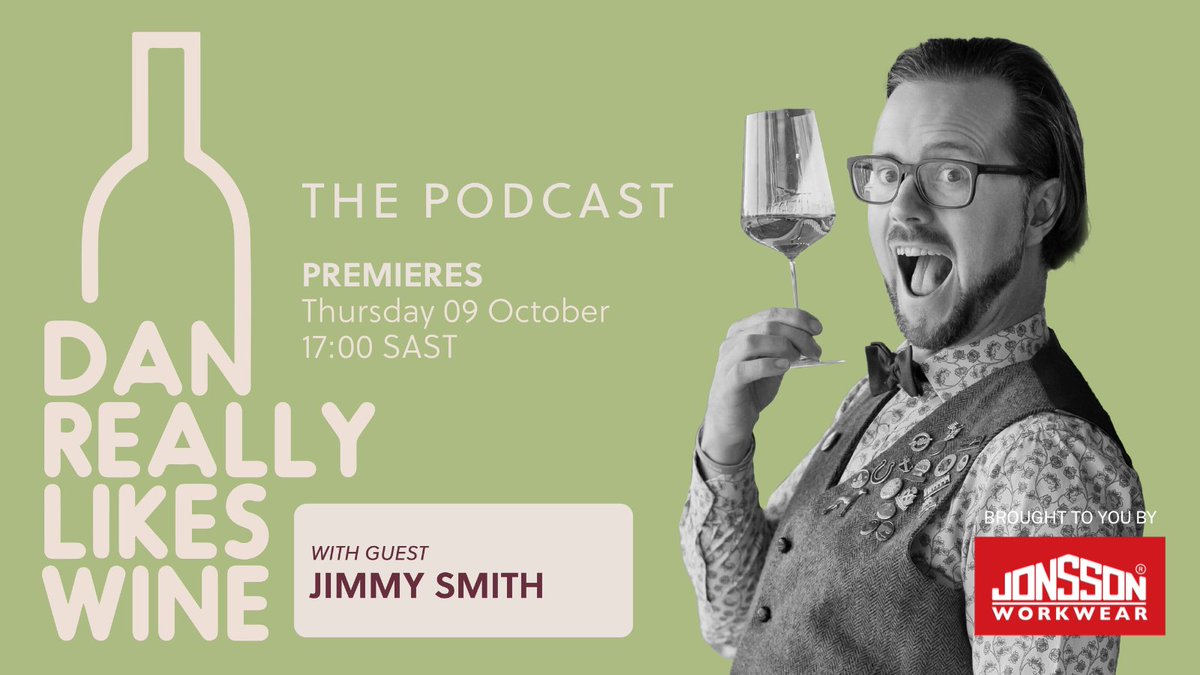 Making wine in England, teaching wine in Georgia, drinking wine in Cape Town - Jimmy Smith is globally wine's ultimate all-rounder. 

Don't miss this week’s #DRLW podcast.

Proudly brought to you by Jonsson Workwear.