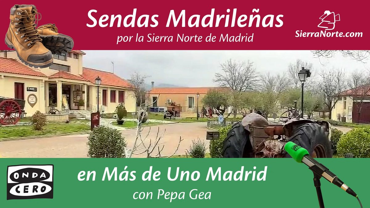 "Descubrimos el Museo de Agricultura en Torremocha de Jarama", nuevo plan en <a href="/MasDeUnoMadrid/">Más de uno Madrid</a> con <a href="/PepaGea/">Pepa Gea</a> (Onda Cero)😊 SierraNorte.com/visita-museo-a…

Los viernes (13:20 h) sugerimos rutas en la Sierra Norte de Madrid

#ruta #SierraNorteMadrid #SierraNorteDeMadrid #ElMejorEstiloDeVida