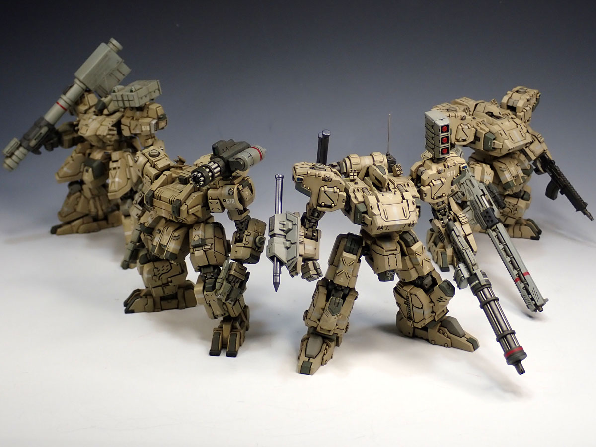 #皆さんの作品の上からの俯瞰で魅せて下さい

フロントミッション編
USN!USN!( ﾟ∀ﾟ)o彡°