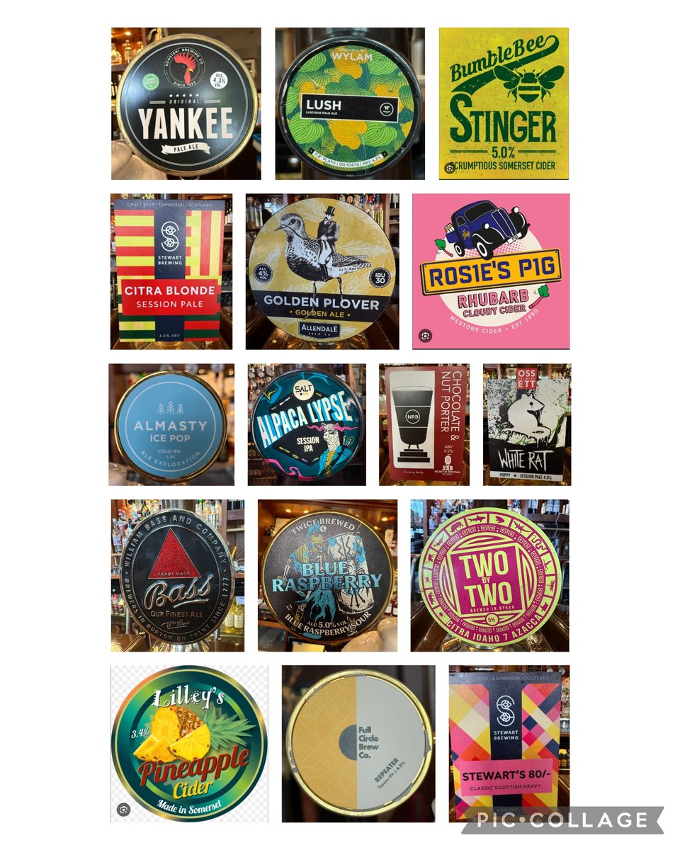 TheMarineNE33's tweet photo. OTB:-
@twicebrewedbrewco
@almastybrewingc
@SaltBeerFactory
@wylambrewery
@fullcirclebrew
@RoostersBrewCo
@ossettbrewery
@StewartBrewing
@AllendaleBrewCo
@northridingbrew
@TwoByTwoBrewing
@bassbrewery
@bumblebeecider
@westonsciderfan
@lilleyscider 
#realale #camra #pub #beer https://t.co/47ibPRgcNo