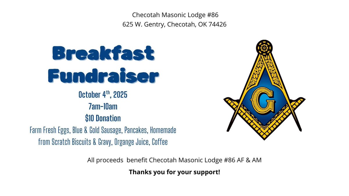rdnester's tweet photo. This Saturday Oct 4th in Checotah. https://t.co/E3LxcFmOdG