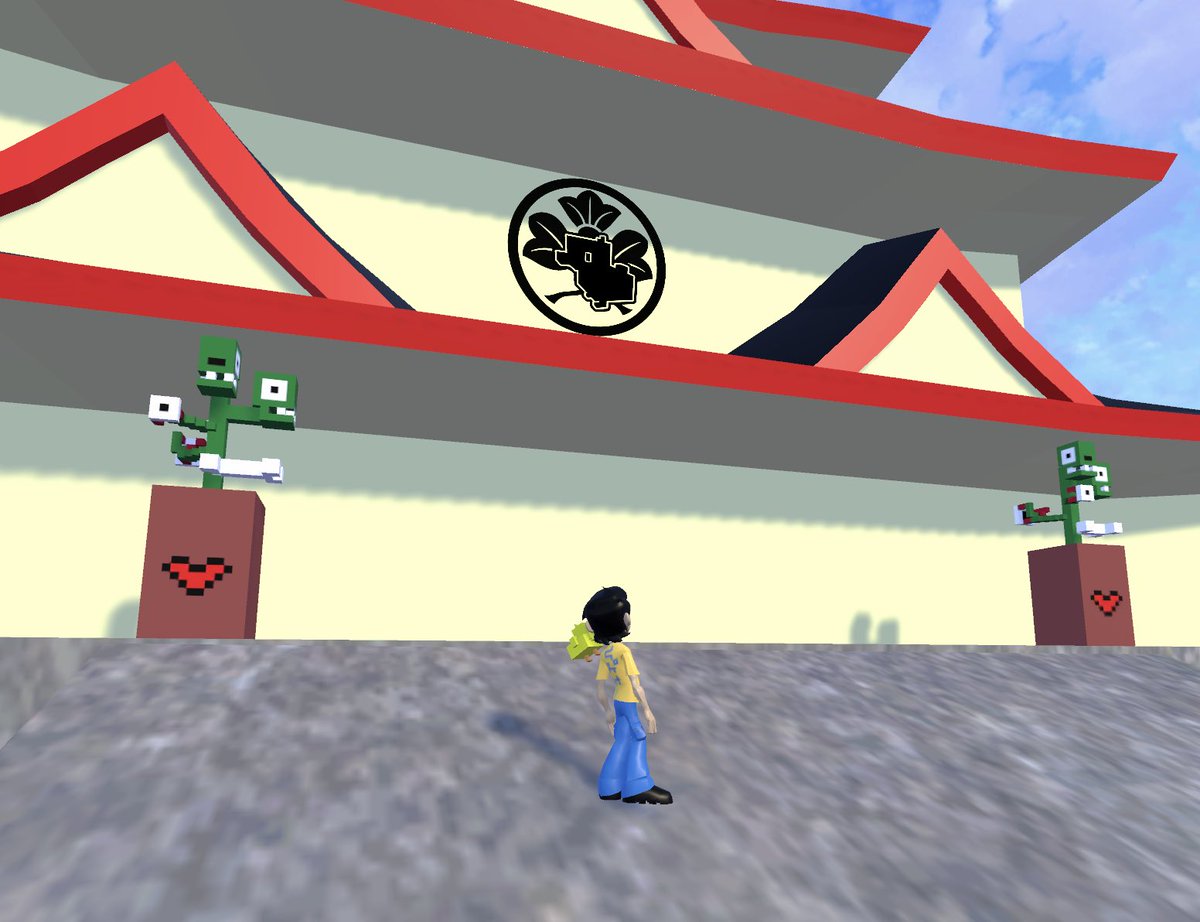 あ！　お城の飾りも……🪴👻

📍🐥ぴよちー新大陸🏝️