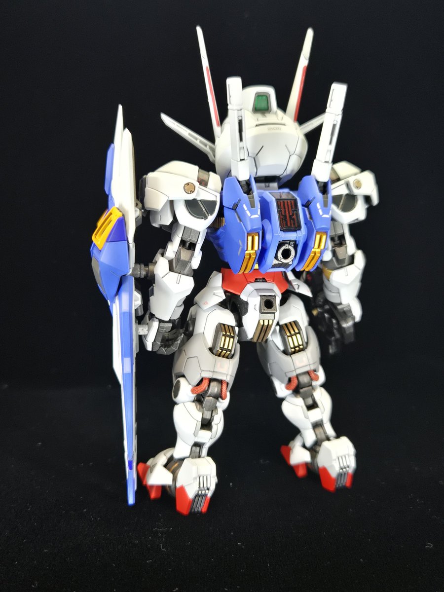 ryaryuryos's tweet photo. #ガンプラ
#ガンプラ好きと繋がりたい 
MGSDエアリアル完成
MGSDにはまっちゃってますねw

残すはバルバトス https://t.co/ATN5FEVIf1