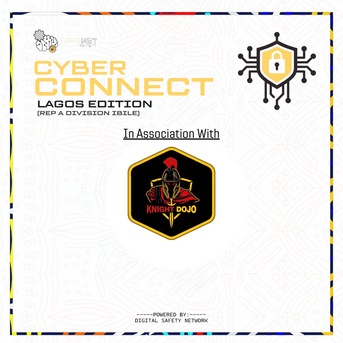 WeSafeNet's tweet image. Knight Dojo is on board as a partner for Cyber Connect!

📍 See you tomorrow, Saturday, 4th October 2024 | 10 AM