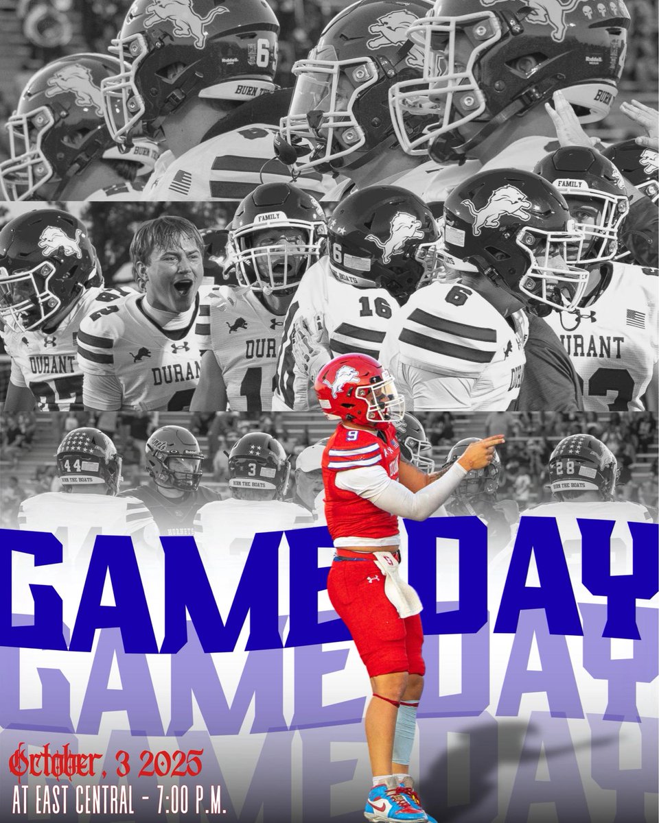 Durant Lion Football tweet media