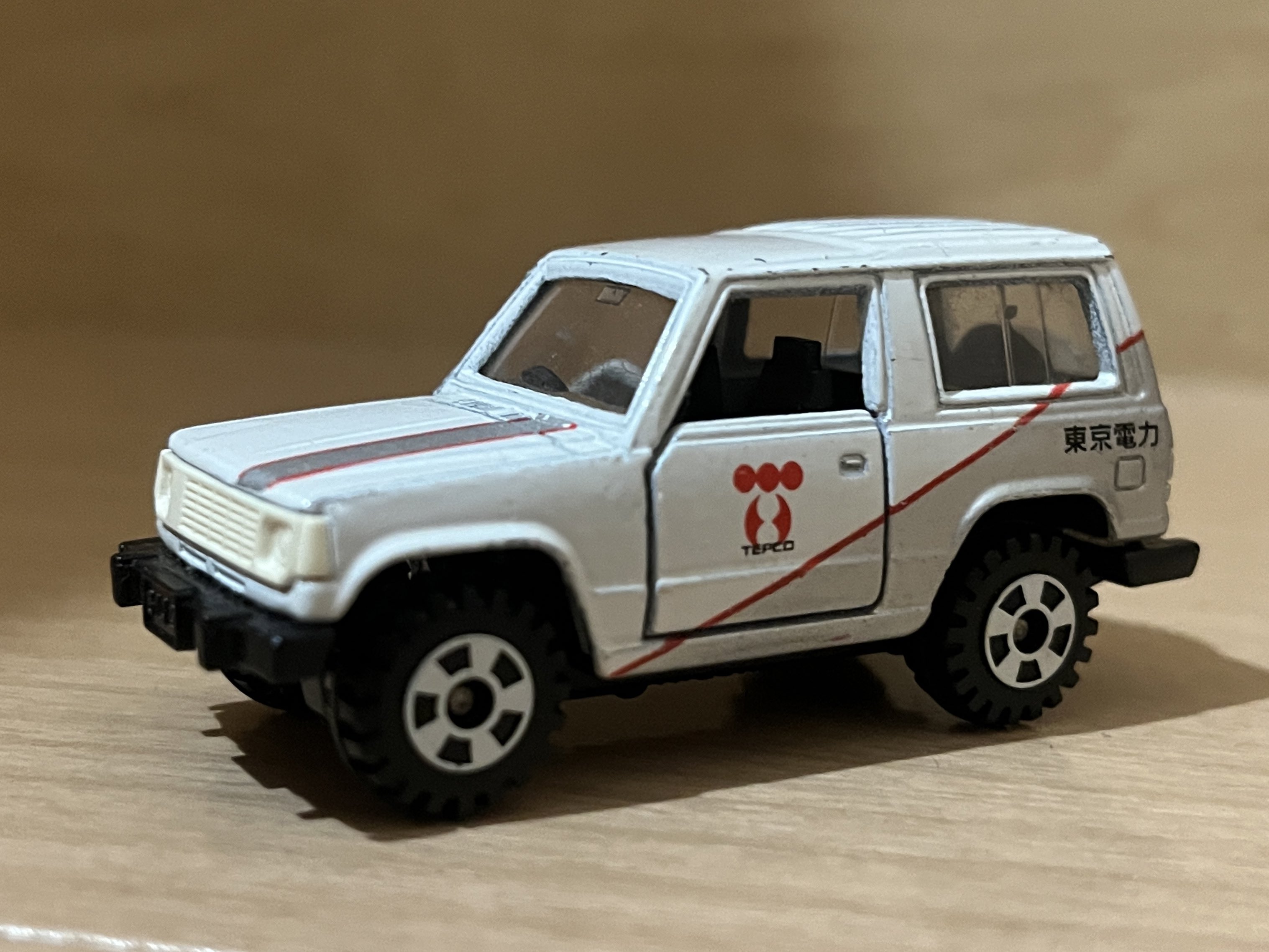 ミニカー　三菱パジェロ　希少　東京電力仕様　日本製　ビンテージ HI_GRIP on X: 