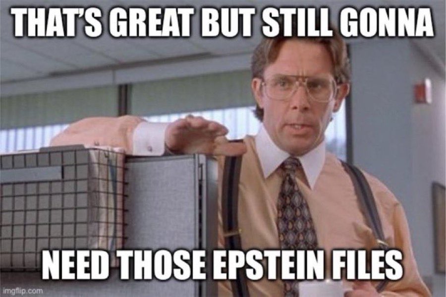 Just a reminder that we aren’t going to let this go until ALL of the files have been released. Even his victims want this so why are they being hidden?!? 

#ReleaseTheEpsteinFiles