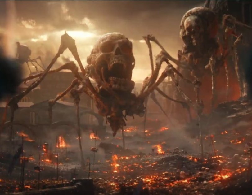 GabiMG_News's tweet image. Giant skull-headed spiders!! 🔥🕷️💀
Loved that James Gunn nod to 50s monster B-movies in #Peacemaker S2E7, just like is in one of the original Earth vs. the Spider or The Spider (1958) posters. Such a slick cinephile touch!! 😎👌🏻
#PeacemakerS2 #PeacemakerSeason2