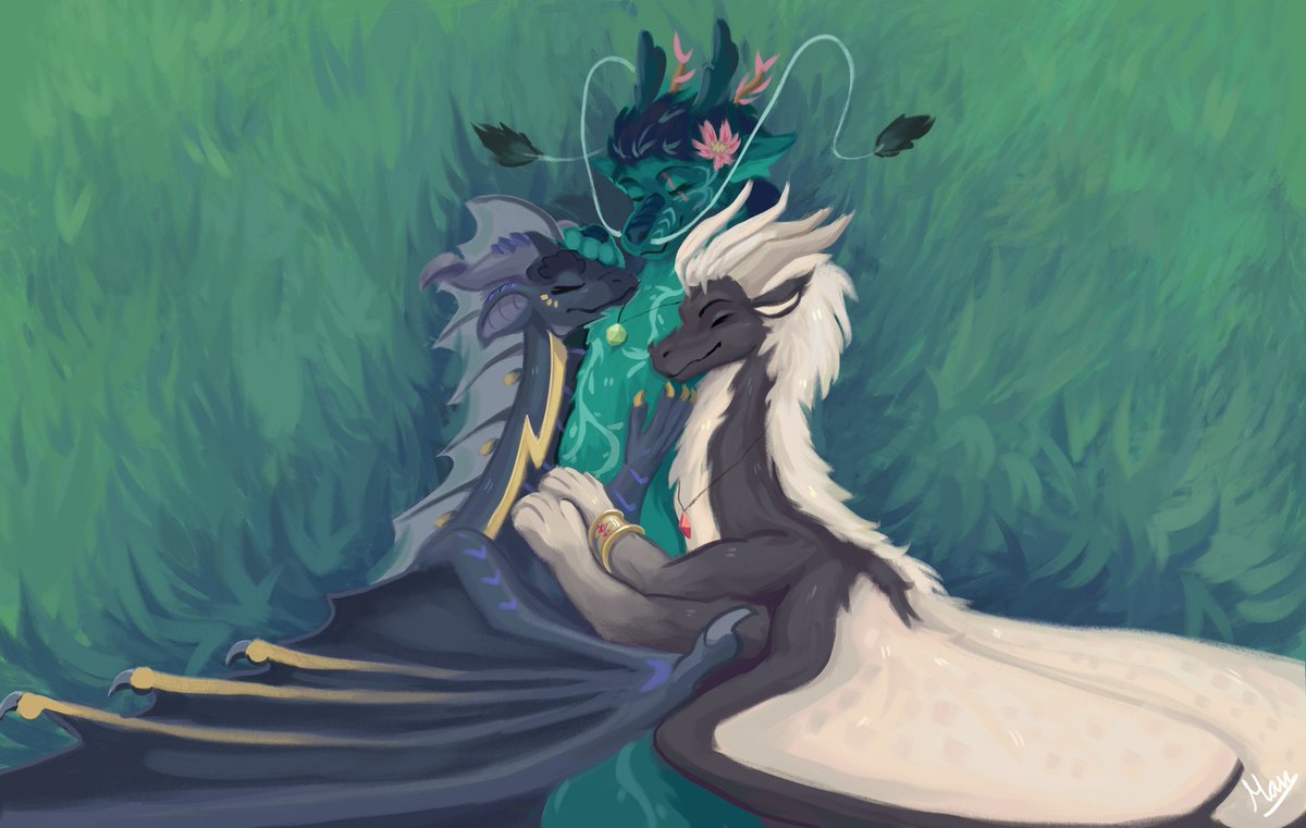 Commission for some dragon fellas!!