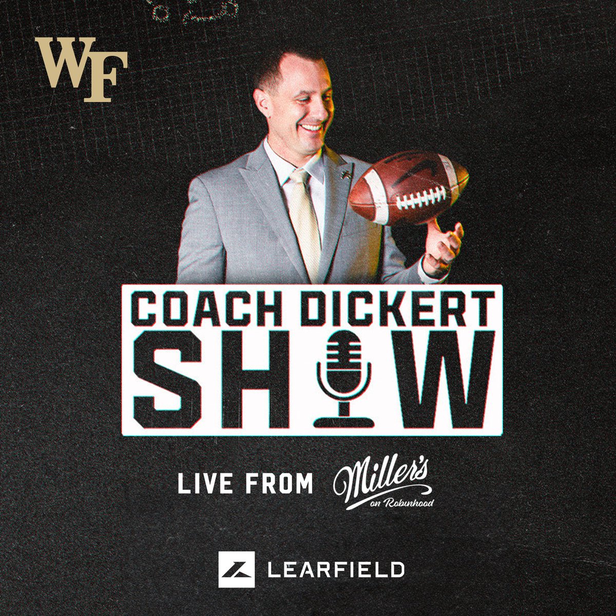 WakeForestSP's tweet image. Miss Thursday&apos;s episode of the @CoachDickert  Show?
Download ⤵️ 

Apple: podcasts.apple.com/ao/podcast/coa…

Spotify: open.spotify.com/episode/5HN58n…