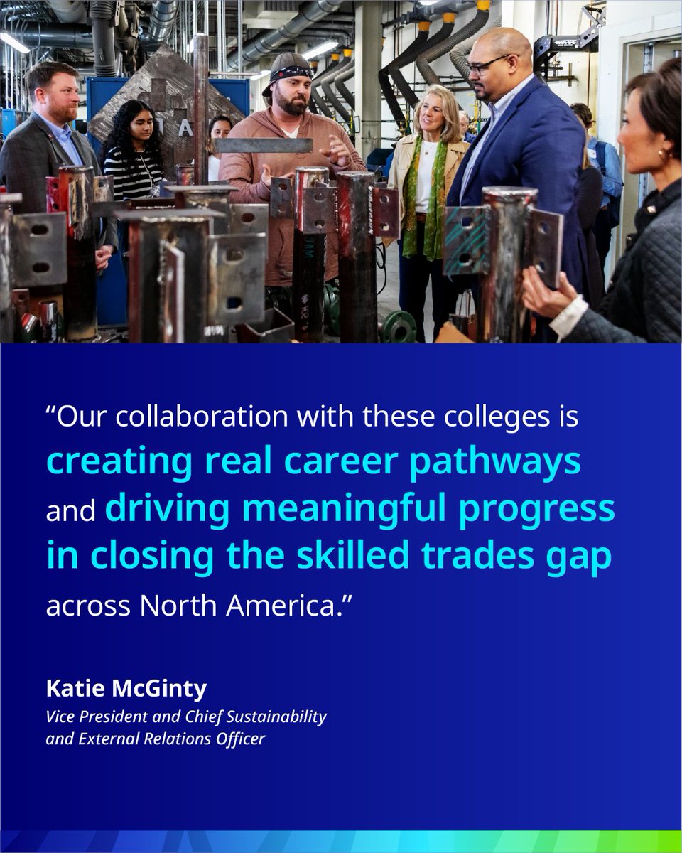 johnsoncontrols's tweet image. We’re proud to continue our Community College Partnership Program for a fifth year, empowering tomorrow’s workforce with training, career pathways, and opportunities to learn from real team members. Read more about our work with community colleges: on.jci.com/3IPEQUK