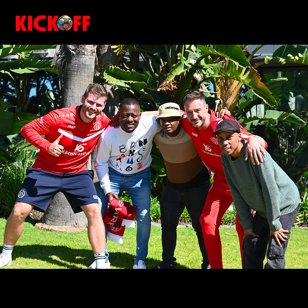 KickOffMagazine's tweet photo. Bundesliga Club SV Mainz 05 are in South Africa this week as part of their ongoing commitment to football development and community engagement.❗ 

Full story➡ https://t.co/4fWuNS34y5 https://t.co/eFEgt61vjJ