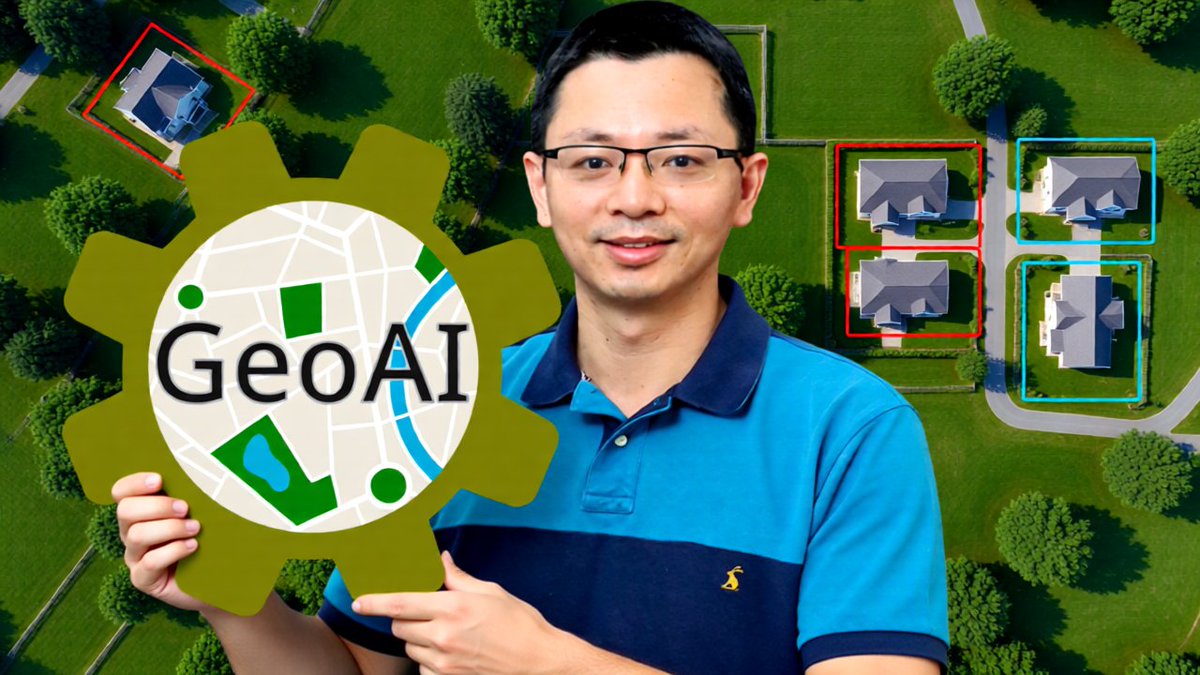 giswqs's tweet image. GeoAI Made Easy: Learn the Python Package Step-by-Step (Beginner Friendly)

In this beginner-friendly tutorial, you&apos;ll learn how to use the powerful GeoAI Python package to detect buildings and other objects from satellite imagery — step by step. Whether you&apos;re new to GeoAI or…