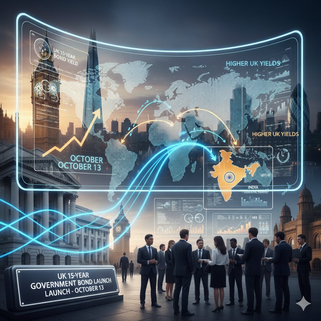 shwetakujur45_5's tweet photo. 🌍 Global Bond Watch
On Oct 13, the UK launches a 15-year bond. Could impact yields, sentiment & foreign fund flows to India. 💡 Investors are watching closely!
#GlobalMarkets #Bonds #Investing #IndiaStock https://t.co/OoradQPL2m