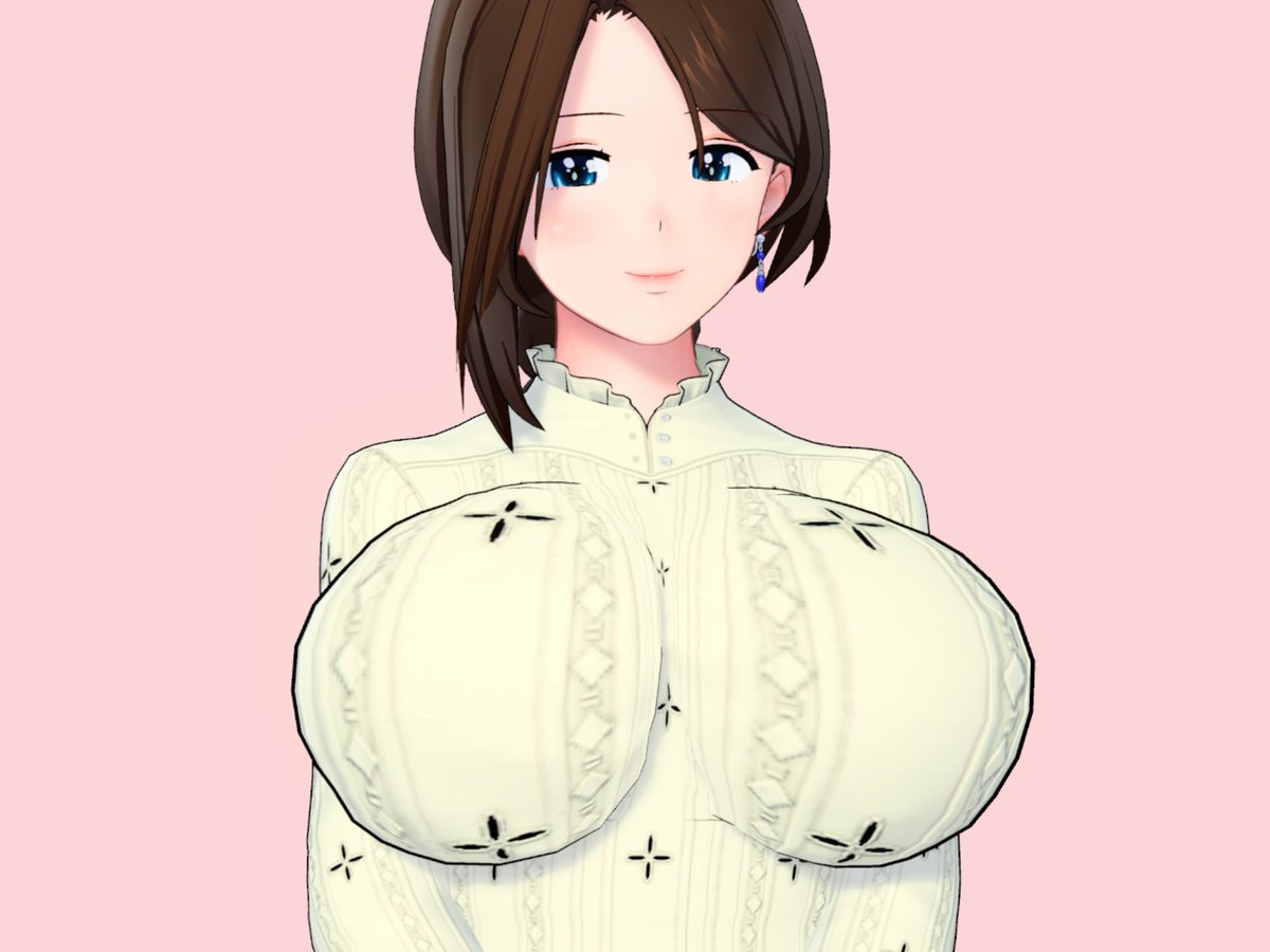 #アイコミ
公式アップローダーにママンUPしました。うん、ママンに学園生活は無理😅 