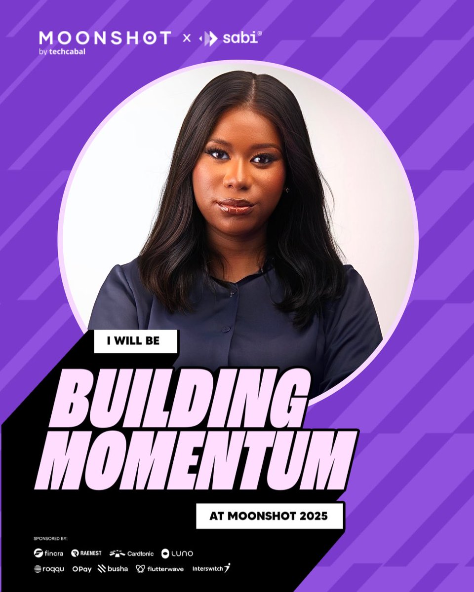 yetunede's tweet image. Building Momentum to me is all about those small consistent steps you take everyday. 

That little decision to just lock in over a couple of things or just deciding to show up.

As a marketing professional, this has definitely paid off for me and I’m excited to be attending…