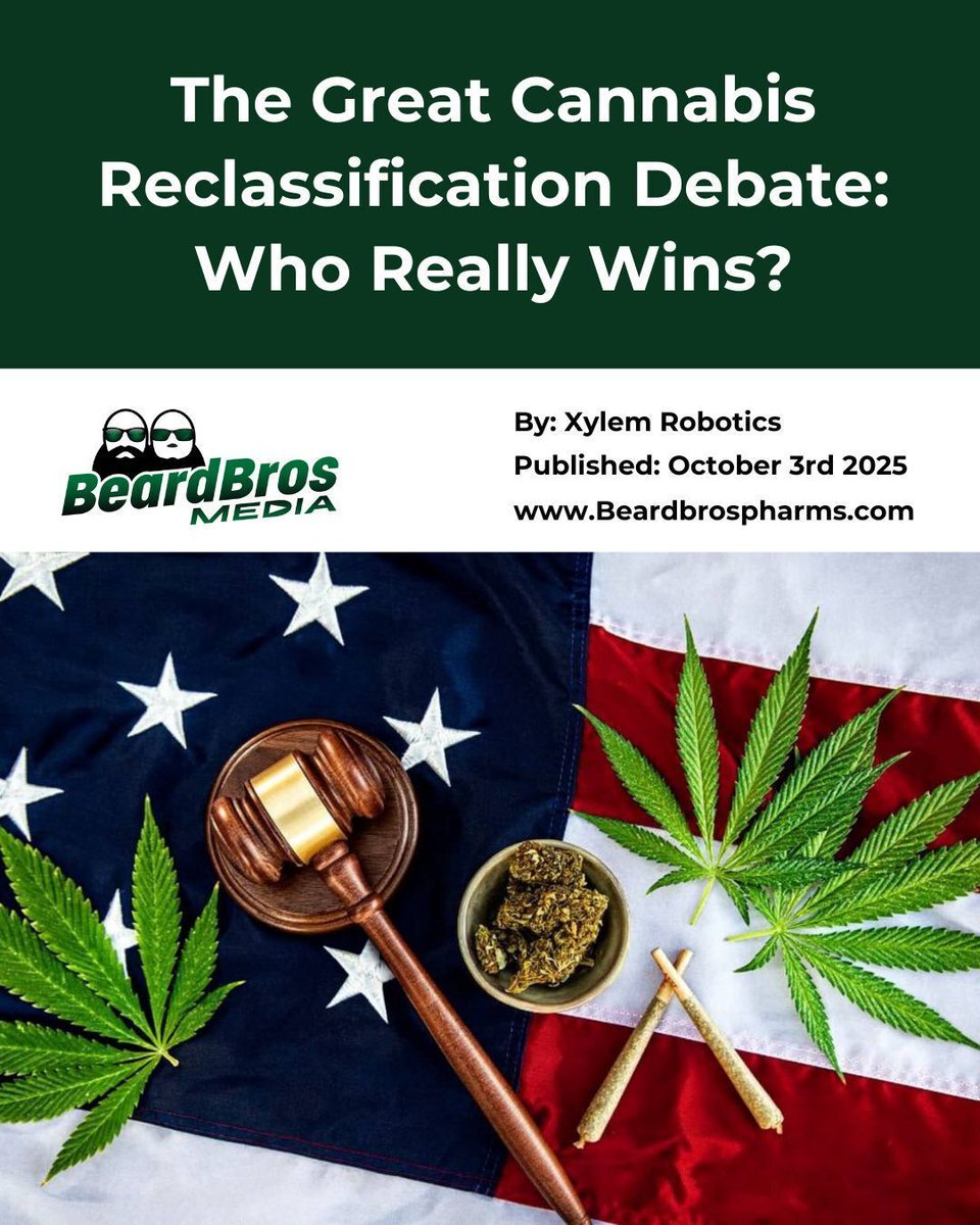Deschedule cannabis and unlock banking, taxes, and interstate trade.

Reschedule it and open doors for pharma, research, and medical legitimacy. Both sound like progress.

Both carry risks. The future of cannabis hinges on which path we take. Beard Bros breaks it down.