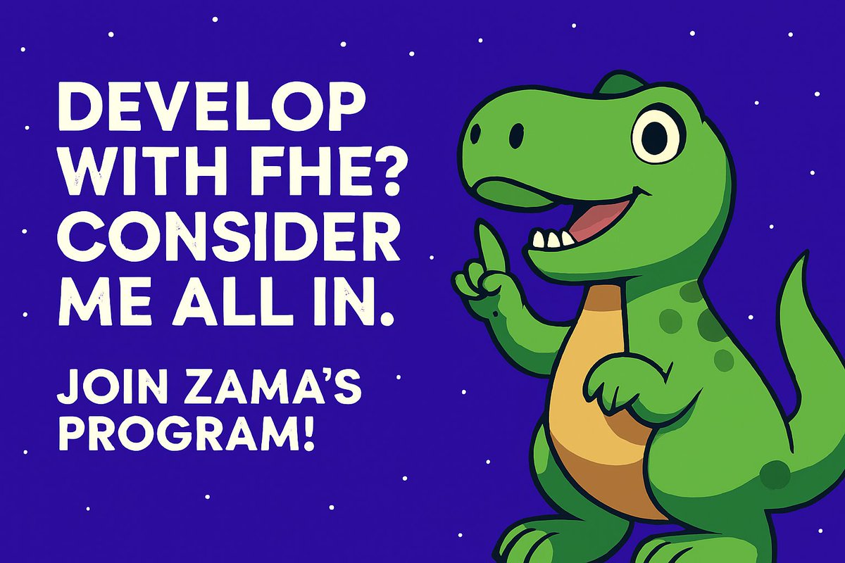 ice585858's tweet image. With Zama FHE, you can compute on encrypted data—perfect for privacy-first machine learning.
Build smarter, safer, and sharper.
#ZamaFHE #EncryptedAI #FHE #PrivacyFirst #ThinkEncrypted