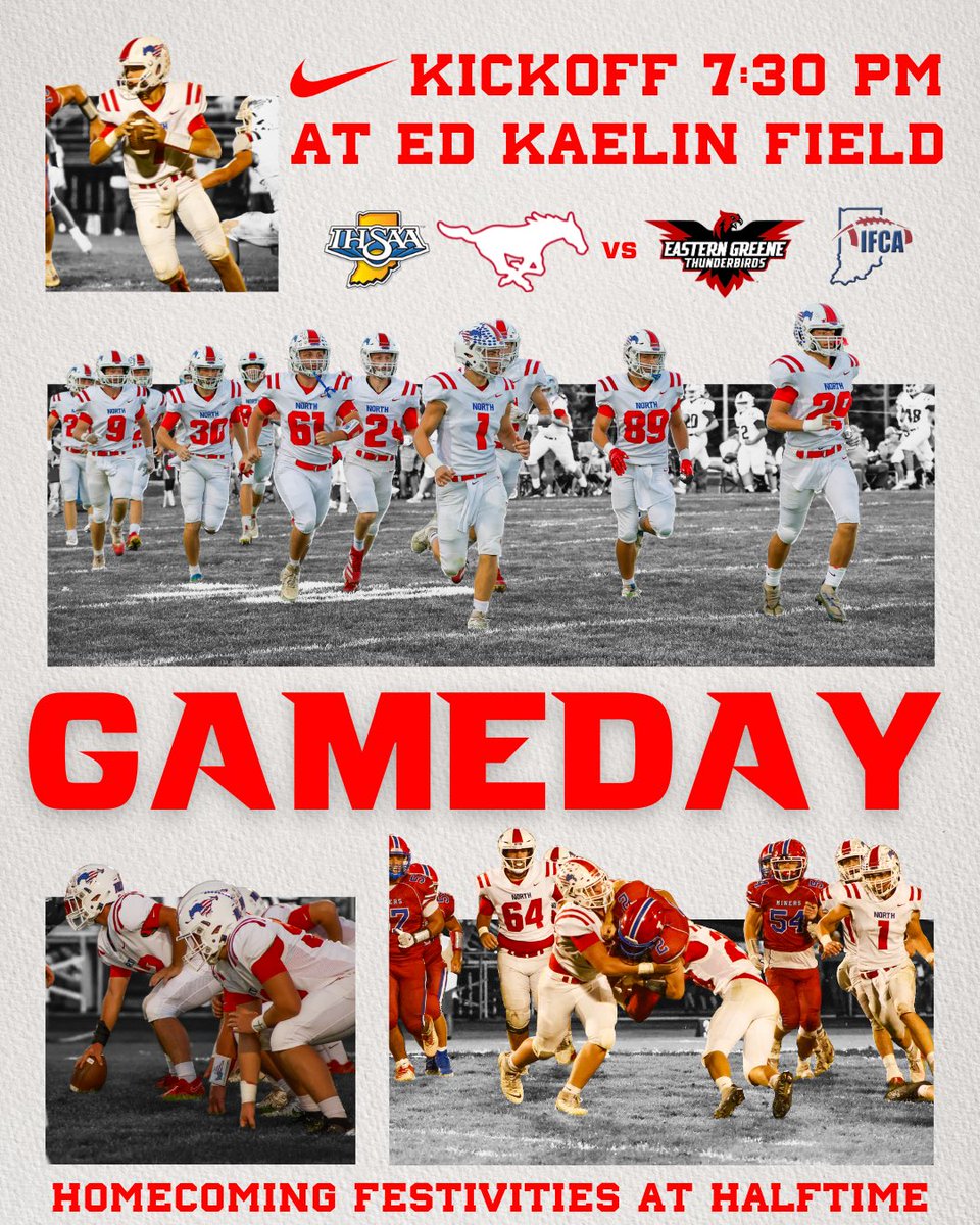 It’s game day Charger Fans! And Homecoming! Come out and support your Chargers as they take on Eastern Greene  Kickoff at 7:30 with Homecoming festivities during halftime! Hope to see you there! Go Chargers!! #tmobile #FN5GL <a href="/NDcharger_fball/">NORTH DECATUR CHARGER FOOTBALL</a>