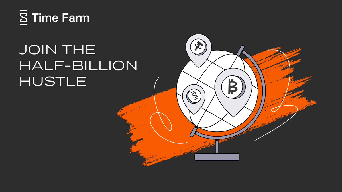 TimeFarmApp's tweet photo. 💰 Join the Half-Billion Hustle

Roughly 560-660 million people worldwide already own #crypto. That’s about 6-8% of the global population. 

Every day you’re here, you’re ahead of the curve. https://t.co/cK73G3X2nB