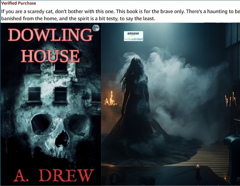 SheTwink's tweet image. They bought a dream.
 They got a nightmare.
 The house doesn’t want to be saved.
 It wants to keep them.
 🕯️ DOWLING HOUSE — A Gothic ghost story you won’t forget.
 📚 amazon.com/dp/B077CXFQSB

#bookcommunity #bookstoread #booksworthreading #booktwtitter #booktwt #booktok…