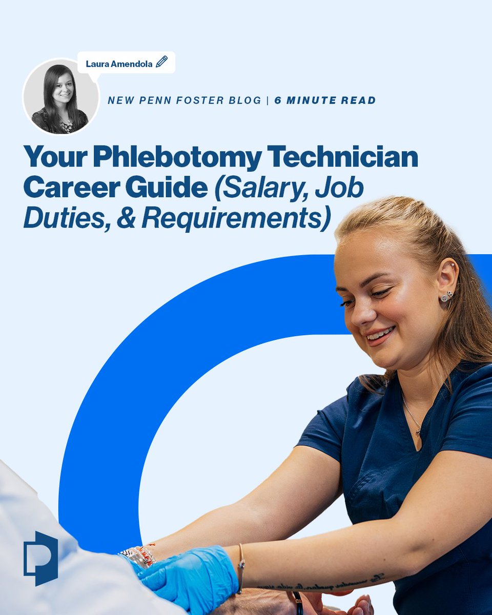 Thinking about a career in phlebotomy? Discover what a phlebotomy technician really does and how you can start your journey. Check out the blog now and take the first step! bit.ly/46sdywN