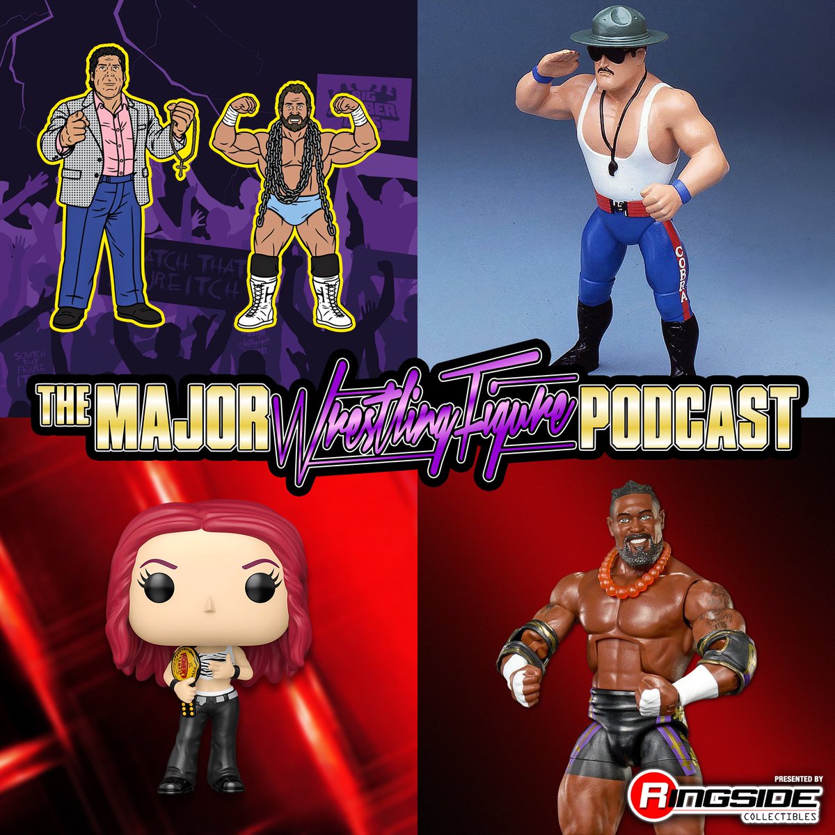 MajorWFPod's tweet image. DOWNLOAD THE LATEST EPISODE OF @MajorWFPod!

@TheMattCardona, @Myers_Wrestling &amp;amp; @MarkSterlingEsq talk @CollectMajor #BigRubberGuys, unreleased LJN Toys WWF Wrestling Superstars @_SgtSlaughter, @OriginalFunko Pop! WWE, @Mattel WWE Elite 121!

RP TO ENTER TO WIN @RingsideC PRIZE!