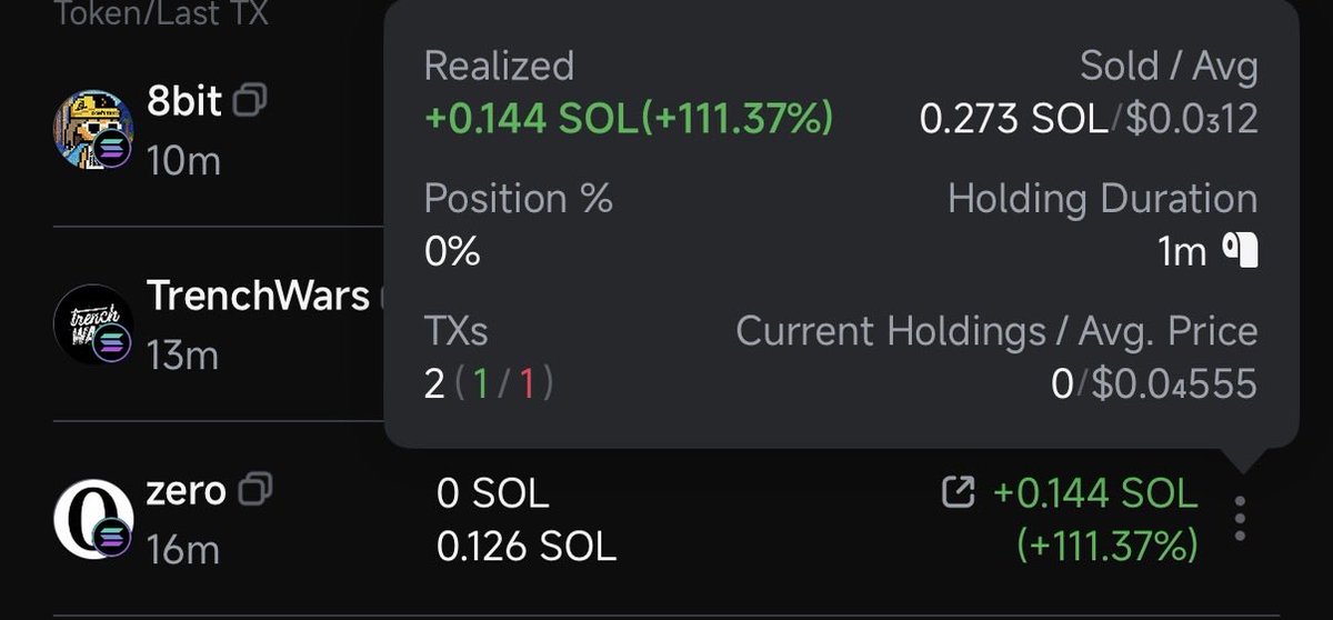 Gary (@garylhenderson) on Twitter photo Someone using <a href="/StackerAgent/">Stacker Agent AI</a> just locked in a 111.37% gain on $zero
AA8nmXa7fwfYjYtKEaKwkcCKJL5UmkvXYXE7NVmspump Someone using <a href="/StackerAgent/">Stacker Agent AI</a> just locked in a 111.37% gain on $zero
AA8nmXa7fwfYjYtKEaKwkcCKJL5UmkvXYXE7NVmspump