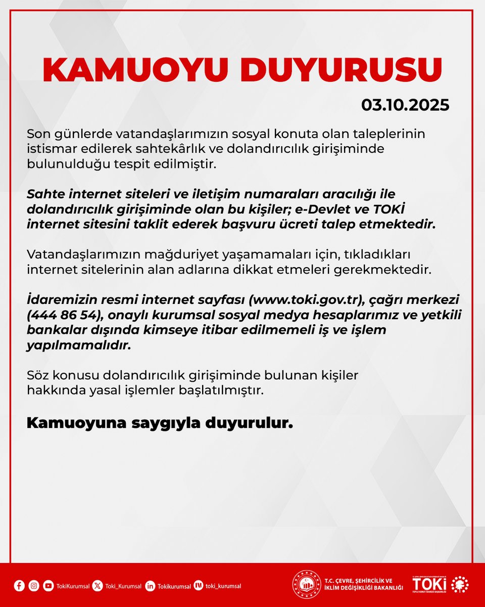 TOKİ tweet media