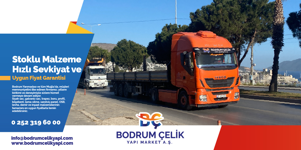 bodrumcelikyapi.com
#bodrum #bodrumçelikyapımarket #yapımarket #bodrumyapımarket #çelik #demir #bodrumdaçelik #bodrumdademir #demirürünleri #celikürünleri #kalitelihizmet #guvenlihizmet #mayajans #sanayi #metal #tedarikmerkezi #genişürünyelpazesi #inşaat #proje #çatı #cephe