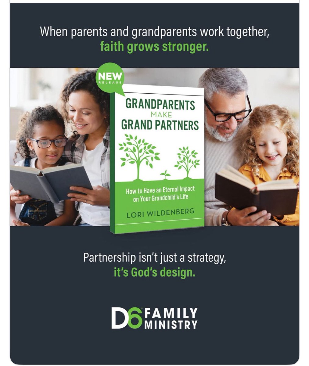Do you deeply care about your grandchild’s/child’s faith? Grandparents are 2nd only to parents in terms of the impact they have on a child’s spiritual development. 
Heres the link to join the launch team or to find out more.
bit.ly/GrandparentsMa…