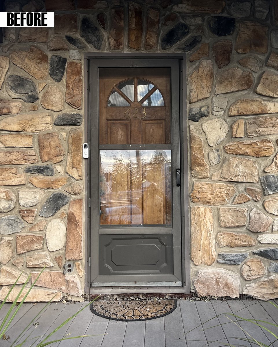 A.D. Moyer Lumber, Inc (@admoyerlumber) on Twitter photo This home in Stowe enhanced its curb appeal and modernized its entry with the installation of a new Therma-Tru SmoothStar Fiberglass entry door with decorative 'Wellesley' oval glass, factory pre-finished 'Mocha Chip' color, and a Larson 150-FX full-view storm door. They will This home in Stowe enhanced its curb appeal and modernized its entry with the installation of a new Therma-Tru SmoothStar Fiberglass entry door with decorative 'Wellesley' oval glass, factory pre-finished 'Mocha Chip' color, and a Larson 150-FX full-view storm door. They will