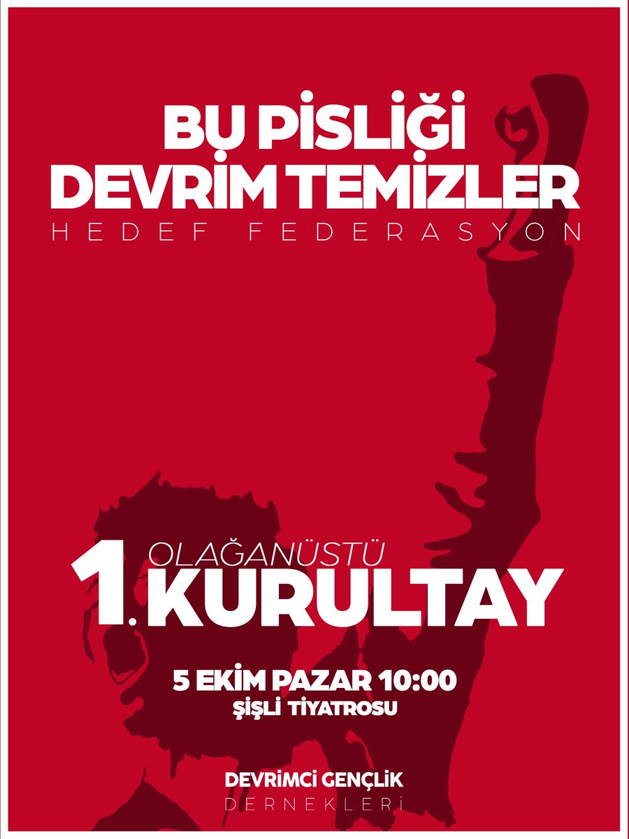 DGDernekleri12's tweet image. Derneğimiz 1. OLAĞANÜSTÜ KURULTAY&apos;ına çağrı:

Memleketin içinden geçtiği sürecin ve geniş gençlik kesimlerinin potansiyel öfkesine ve isyanına öncülük etme iddiasını taşıyan devrimci gençliğin kitlelere uygun araç ve yöntemlerini yeniden ele alması hedefiyle örgütlediğimiz 1.…