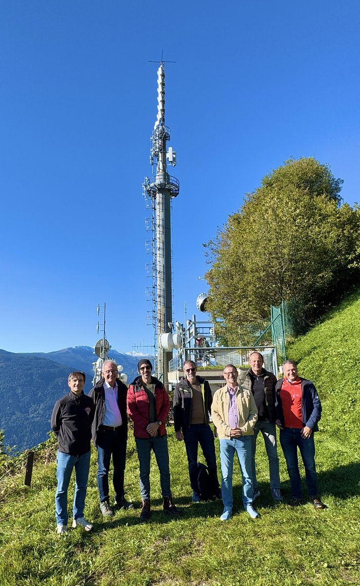 Technischer Erfahrungsaustausch von #RAS, #BMT &amp; #BDR in Bozen: Themen u. a. #DVBI, #DABplus, #ASA, Zeitprotokolle &amp; Zukunft terrestrischer Netze. Besuch Senderstandort Mut/ Meran. Zusammenarbeit wird vertieft. #BroadcastTech #Südtirol