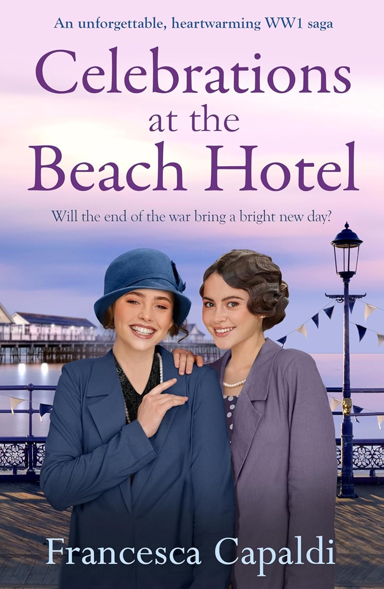 Cover reveal day for Celebrations at the Beach Hotel! Could love come between sisters Annie &amp; Alice, &amp; the bond they share? 
<a href="/HeraBooks/">Hera Books</a>  
#HistoricalRomance #saga #NewBooks #HistoricalFiction 
Celebrations can be pre-ordered at Amazon, Waterstones, Hive, Bookshop, Apple &amp; Kobo