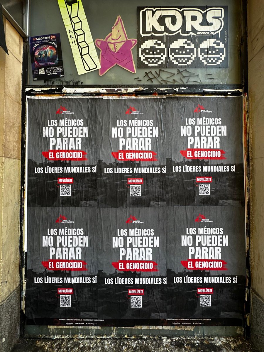 📢 Este sábado 4 de octubre, miles de personas saldrán a la calle en distintas ciudades para denunciar el genocidio en #Gaza.

Médicos Sin Fronteras nos unimos en solidaridad con la población palestina para exigir que los gobiernos actúen.