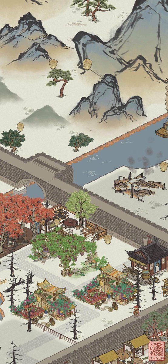 江南山水美如畫，同遊#江南百景圖 。下載遊戲：jana.onelink.me/9t0A/sharelink