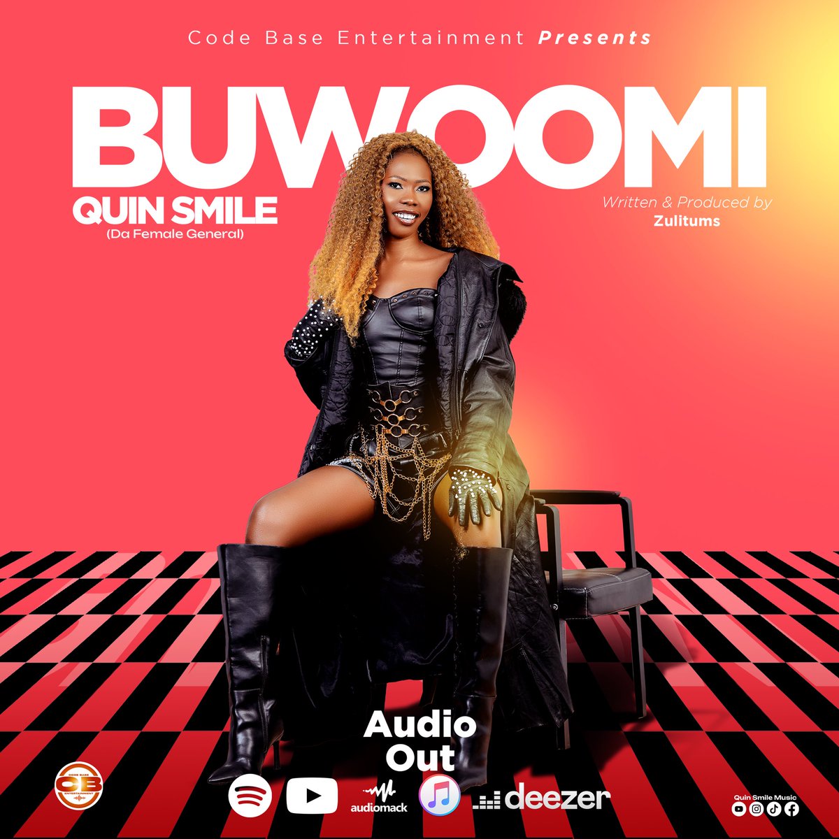 CodeBaseEnt's tweet photo. IT’S RELEASE DAY! 
The wait is over! We’re dropping TWO fire tracks on all streaming platforms:
🔥 Noela’s “SANKARA” 
🔥 Quin Smile’s “BUWOOMI” 

Both available NOW on Spotify, Apple Music, Audiomack, Boomplay, and all your favorite platforms!
Which one are you streaming first? https://t.co/fhO14ARRmT