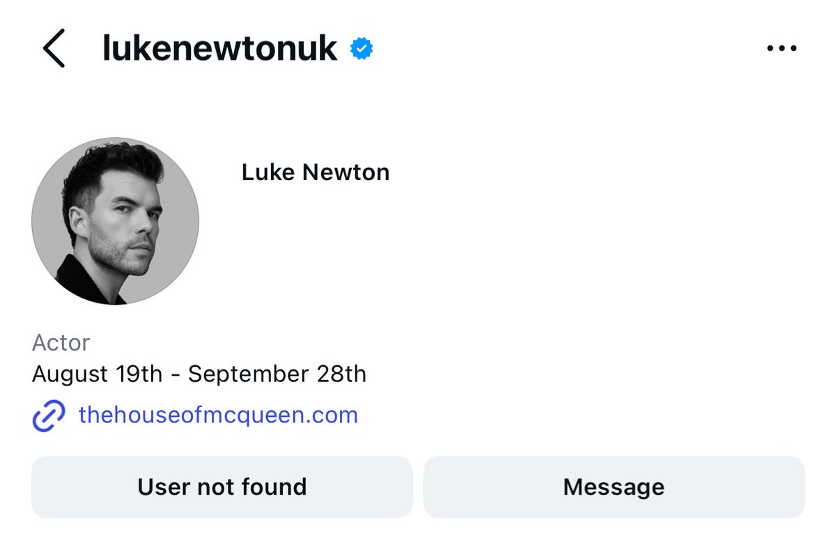 lukenewtsfolder's tweet photo. 📲 Luke Newton has deactivated his instagram account. https://t.co/YLEaFmDdMG