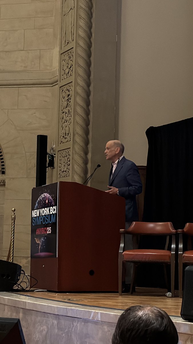 MountSinaiNeuro's tweet image. 🎉 Opening session at #NYBCI25!
@JoshBedersonMD, System Chair of @MountSinaiNeuro, & @EricJNestler, CSO & Executive VP of @MountSinaiNYC, officially welcome everyone to the New York #BrainComputerInterface Symposium, where #BCI innovation & patient impact take center stage. 🧠