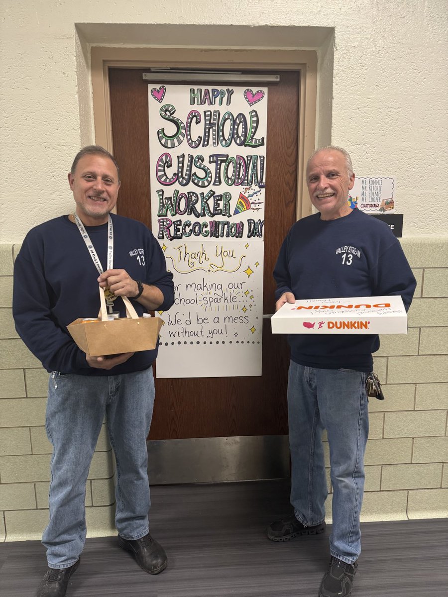 National Custodian Appreciation Day! We celebrate and thank our amazing custodial team for all they do to keep Howell safe, clean, and welcoming for our students, staff, and families. We are truly grateful for the pride you take in our school every single day! #happeningathowell