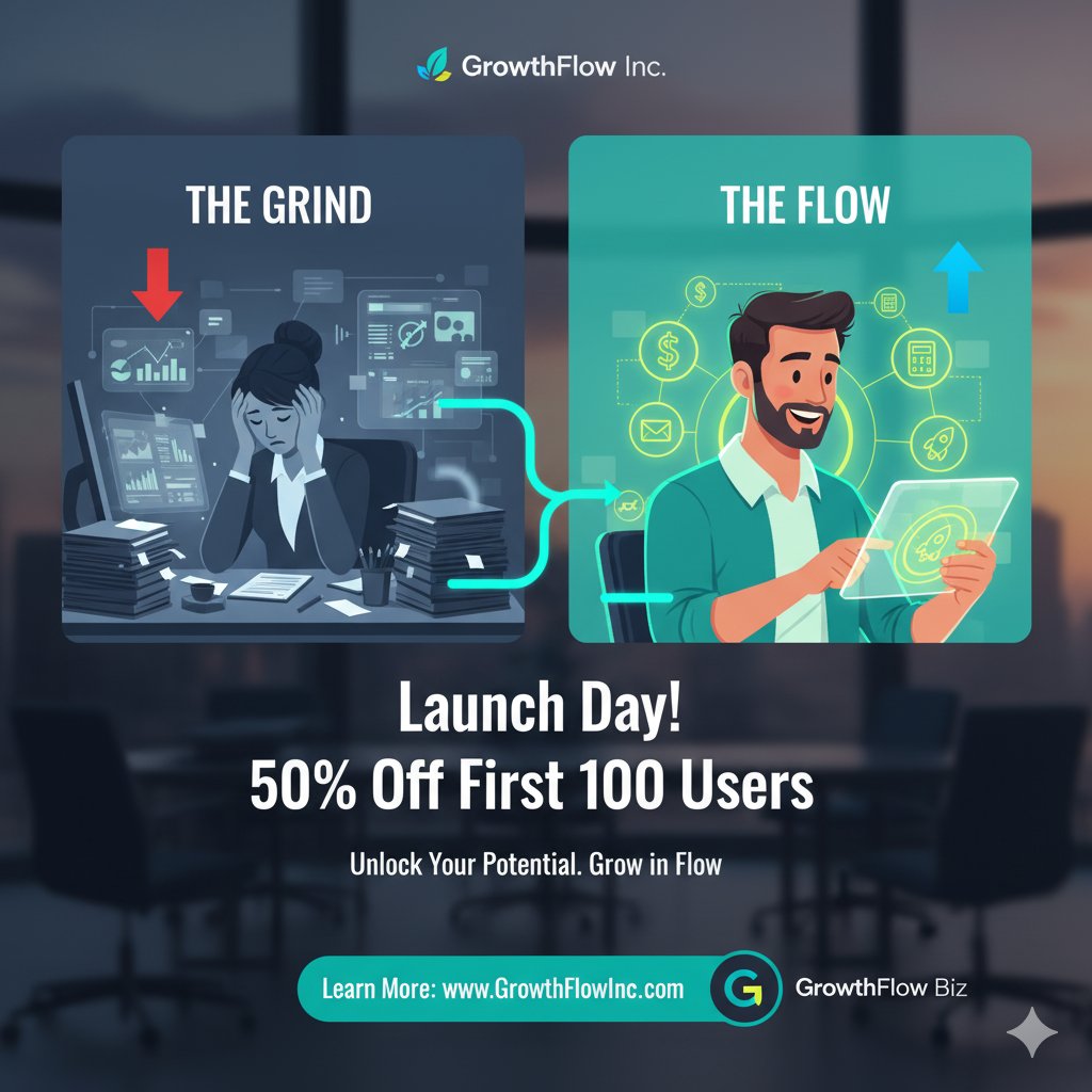 mmolina4_molina's tweet image. GrowthFlow Biz is LIVE!

Stop the grind, find your flow. Get simple bookkeeping, CRM, marketing &amp;amp; project tools, all in one.

50% OFF for the first 100 users!👉 Discover your flow: GrowthFlowInc.com
#GrowthFlowBiz #GrowInFlow #Launch #Entrepreneurship #SmallBusinessTools