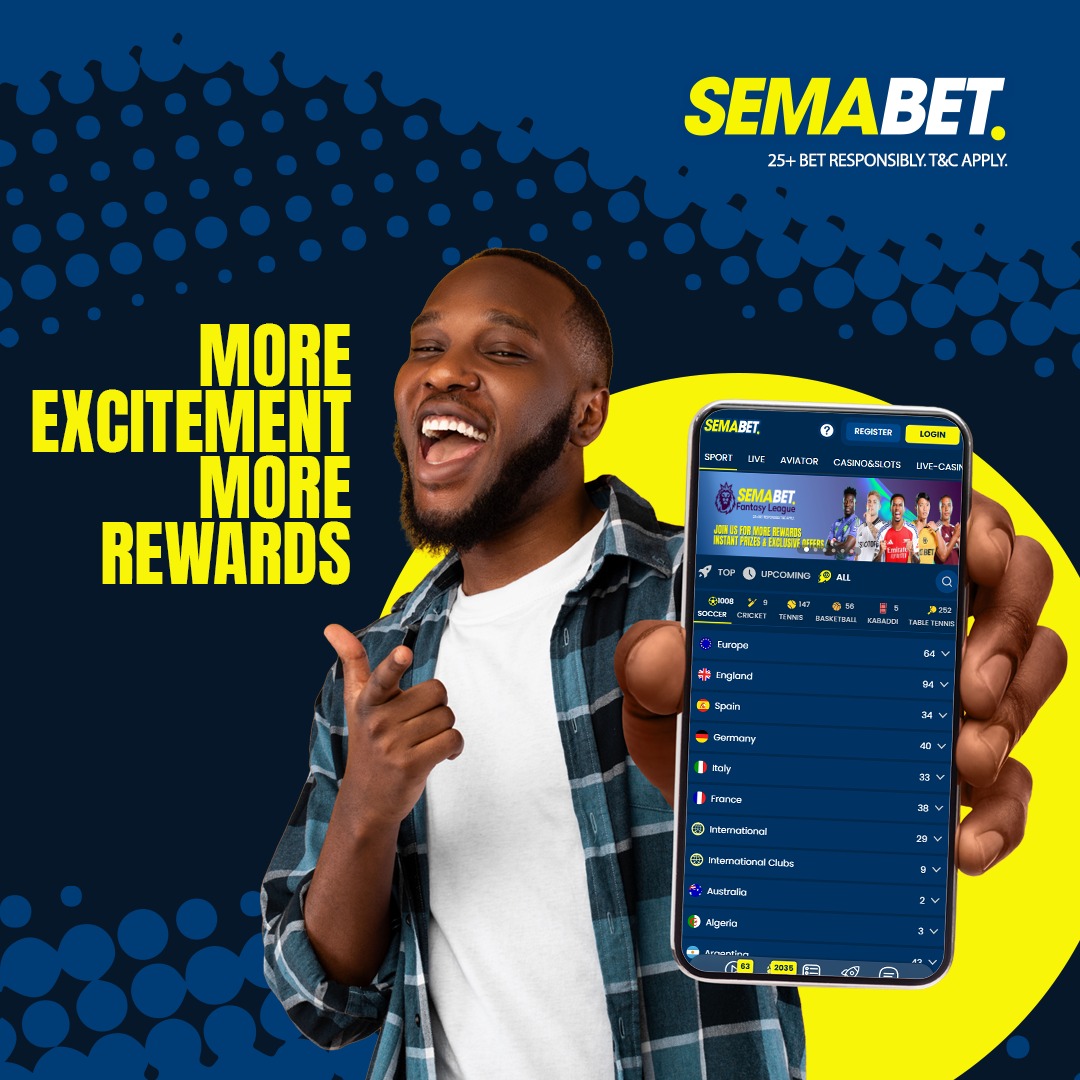 🎉 It’s Friday! 🍻⚽
The Premier League weekend is here – have you placed your bet yet? 🔥💰

With <a href="/SemaBetUG/">SemaBetUG</a>, it’s More Excitement, More Rewards every game week! 🚀🎯
👉 shorturl.at/QYhaK

#Semabet #PremierLeague #WinBig