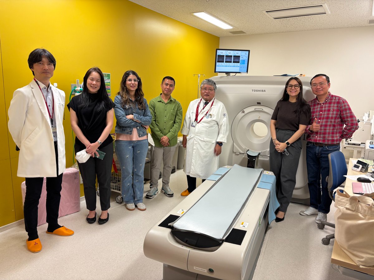 IAEATC's tweet photo. Hosted by @KyotoU_News, @UOsaka_en &amp; @FHU_PR, members of the CUIJ and Japan's #RaysOfHope Anchor Centre, the event included best practice exchanges, technical visits and presentations 👉Read about the agreement to strengthen nuclear medicine in the region: https://t.co/kmpD7MfFNY https://t.co/Zs9Tp4zMR5
