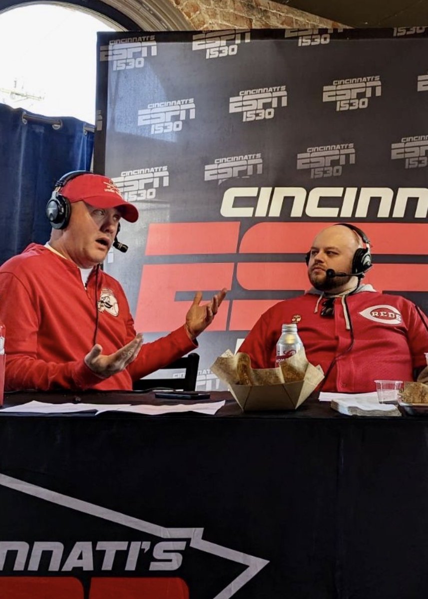 TODAY

-Cincy 360 and Pella Windows and Doors LIVE from 2025 Homearama at Foundry Park at Three Oaks in Oakley on @ESPN1530 (12-3 PM)

-I’m hosting Sports Talk on @700WLW from 6-9 PM! 

-It’s my friend <a href="/MoEgger/">Mo Egger</a>’s birthday. Happy Birthday Mo! Attached is a photo of us reacting to