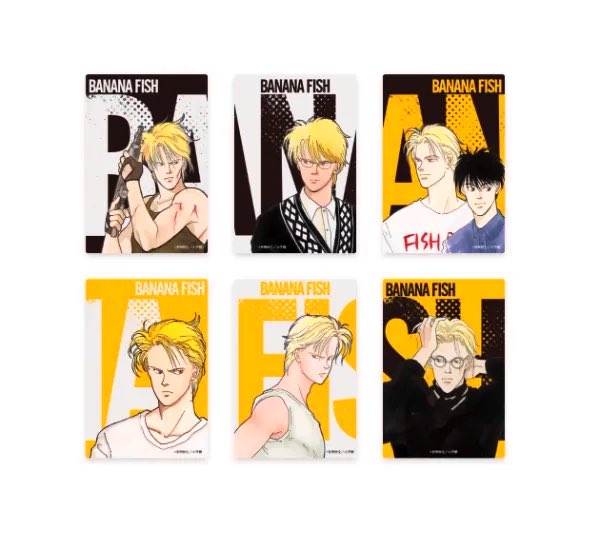 NekoKinu's tweet photo. /／
#ベツコミイマーシブ展
#BANANAFISH 
 \＼

初日！
『BANANA FISH』原作ランダムスクエア缶バッジ（全6種類）のみ、完売！
その他のグッズは在庫あり✌️

＃ベツコミ５５周年 https://t.co/WYujF5rsZ9