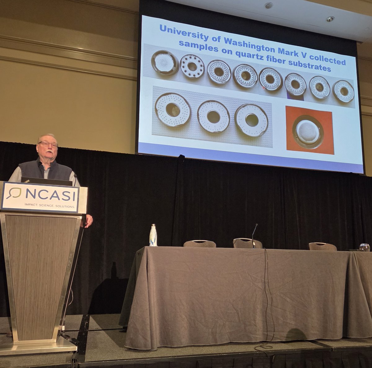 cleanairengr's tweet image. Kicking off the day in classic fashion, a cool Jim Guenthoer delivers an innovative technical presentation at the NCASI, Inc. Annual Conference. Hope you ate your Wheaties. Try saying &quot;using CARB 501 for metal particulate matter in industrial exhaust gas streams&quot; five times fast!