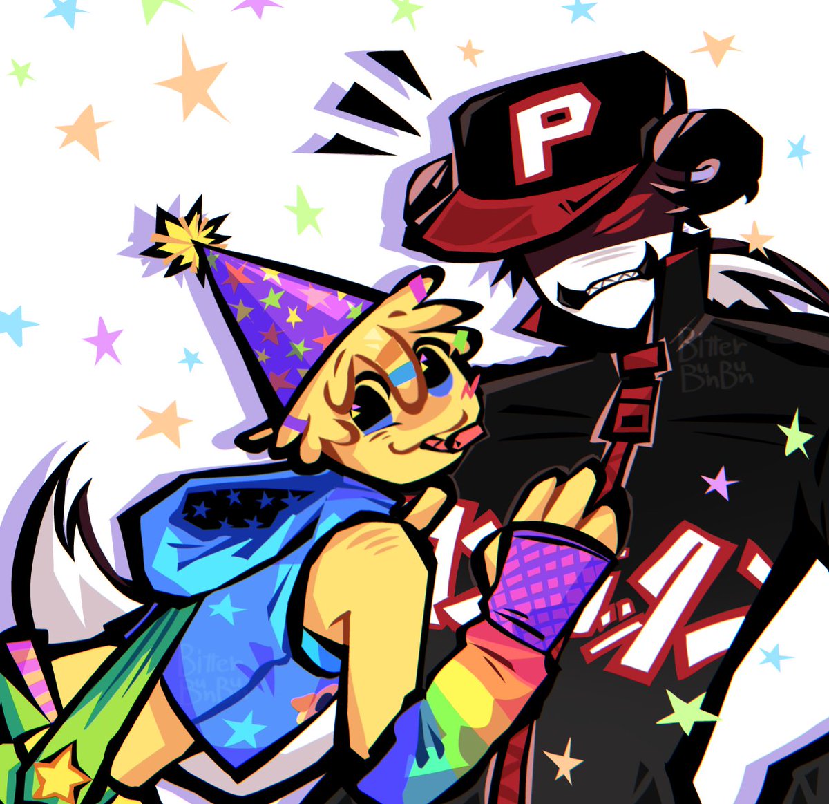 BitterBunBun's tweet photo. The 🎉💥🪲🌈
#Regretevator https://t.co/KZxO3i5hgm